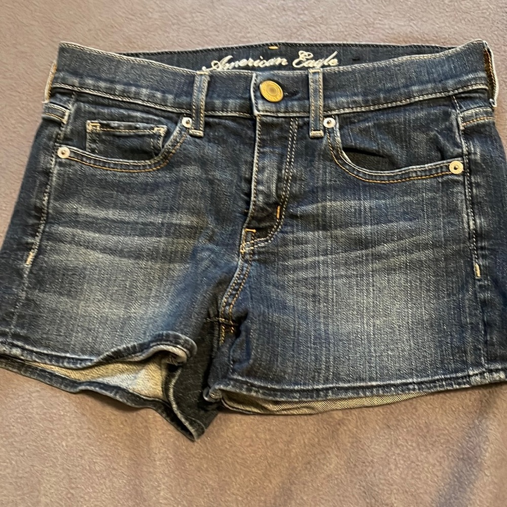 American eagle denim shorts.